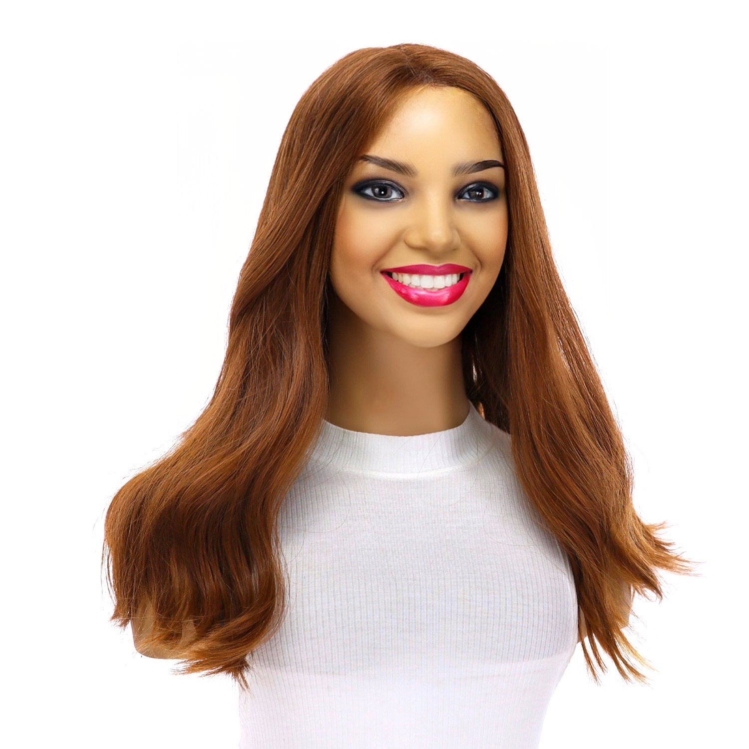 20" Divine Luxe Lace Top Wig #30 Strawberry Blonde