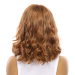 16" Luxe Silk Top Wig #14 Warm Dark Blonde Wavy