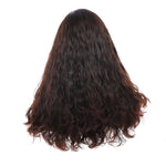 20" Luxe Silk Top Wig #1B Black Wavy