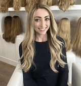 24" Divine Lace Top Wig Platinum Blonde w/ Reverse Balayage