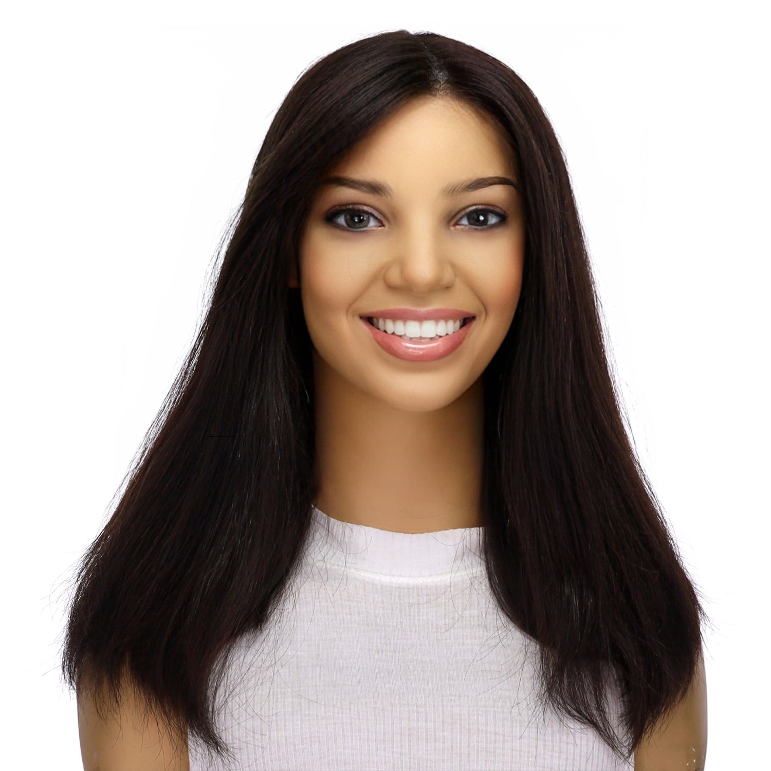 16" Divine Luxe Lace Top Wig #2 Neutral Dark Brown