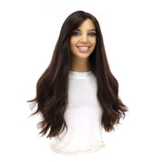 24" Divine Luxe Lace Top Wig #4 Dark Brown