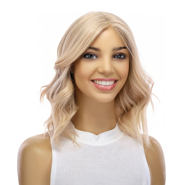 12" Divine Lace Top Wig Beige Blonde w/ No Rooting