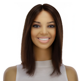 12" Divine Lace Top Topper Dark Brown