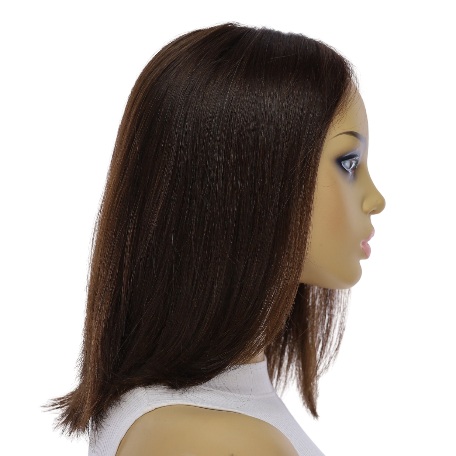 12" Divine Lace Top Topper Dark Brown