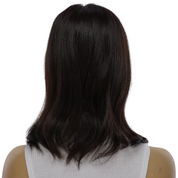 14" Emerald Silk Top Topper Natural Black