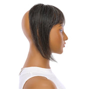 9" Fringe Topper Grey A (Less Grey)