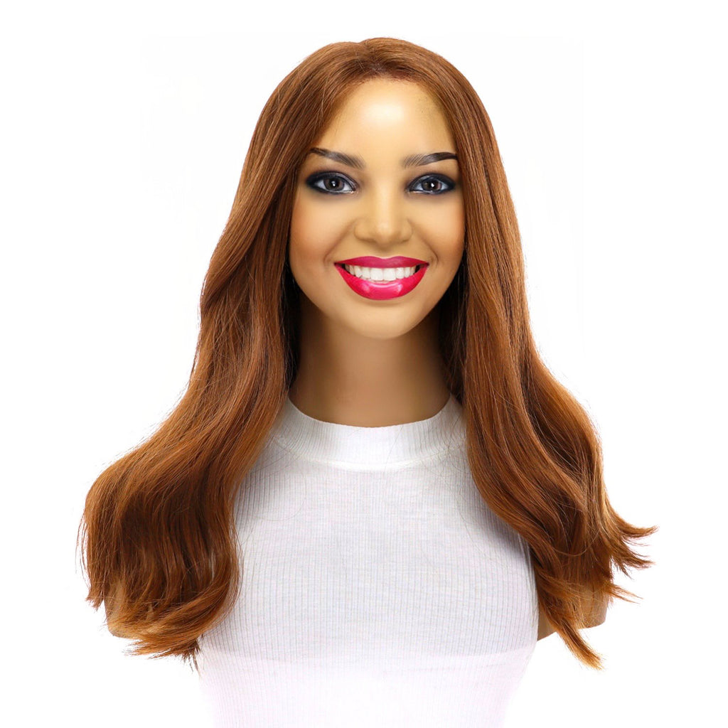 20" Divine Luxe Lace Top Wig #30 Strawberry Blonde