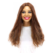 22" Princess Silk Top Wig Light Brown Babylight Wavy