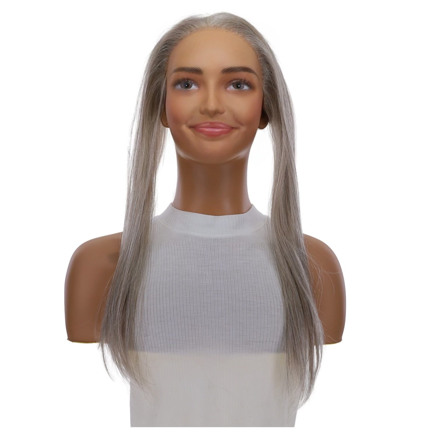 16" Hairline Topper #Champagne Grey