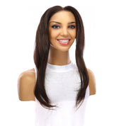 16" Hairline Topper #Dark Brown