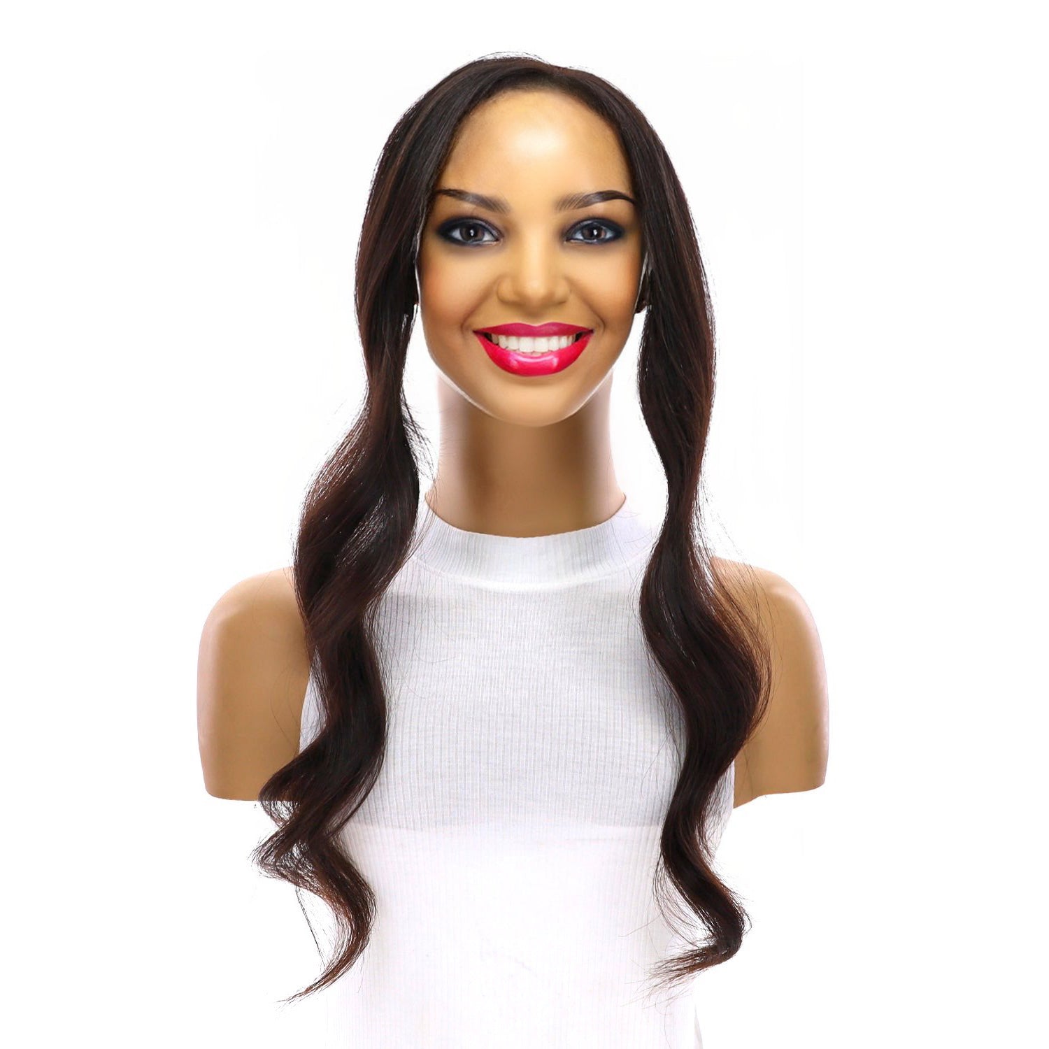 16" Hairline Topper #4 Dark Brown