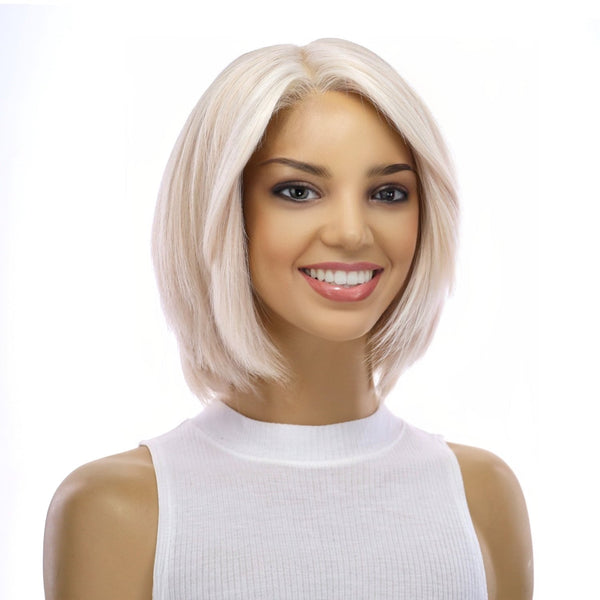 Grace Silk Top Wig Ice Blonde