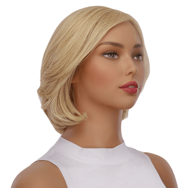 Grace Silk Top Wig Golden Blonde w/ No Rooting