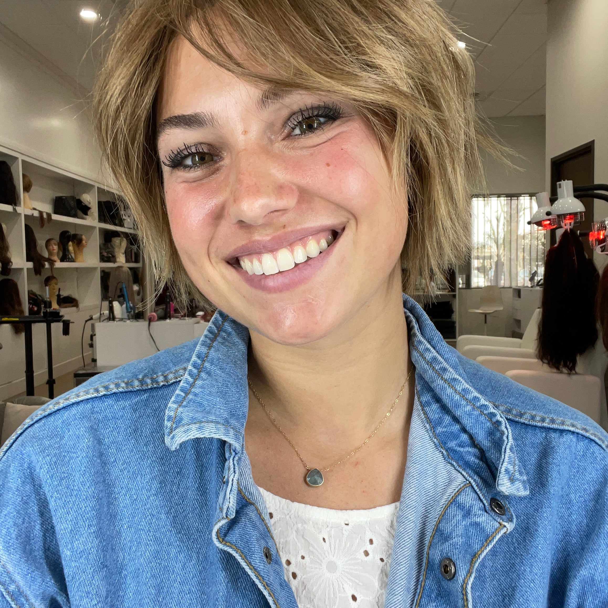 10" Halle Silk Top Wig Light Brown Babylight