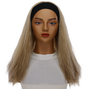 24" 3/4 Bandfall Wig Ash Blonde Wavy