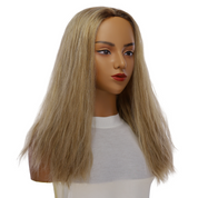 24" 3/4 Bandfall Wig Ash Blonde Wavy
