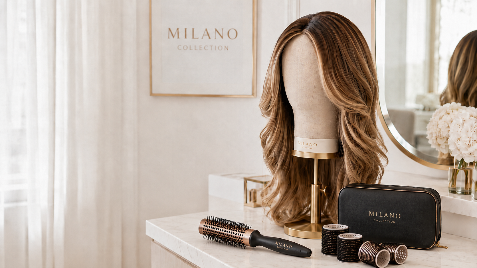 Milano Collection human hair education image