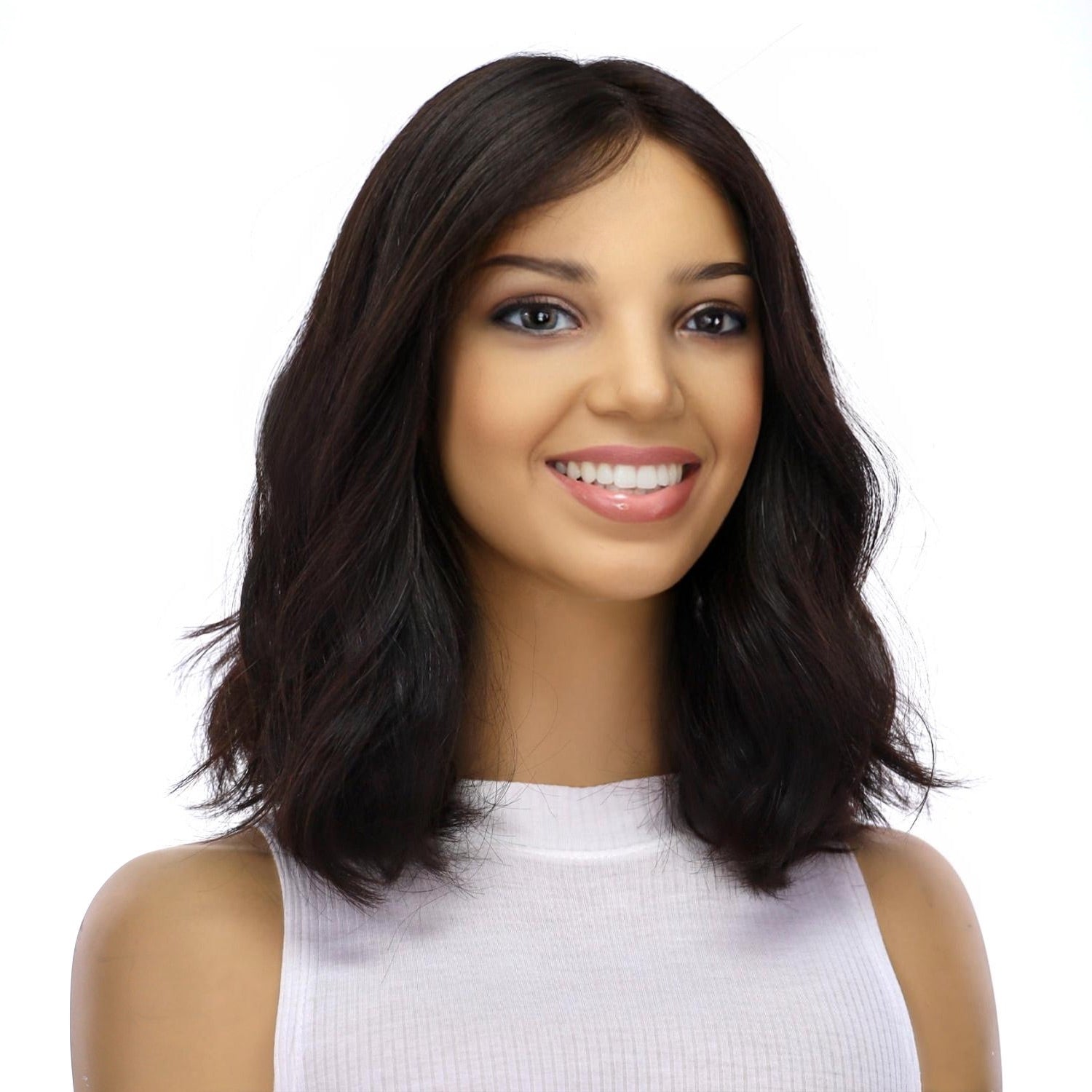 13" Luxe Bob Silk Top Wig #2 Neutral Dark Brown