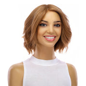 12" Luxe Pixie Silk Top Wig #14 Warm Dark Blonde