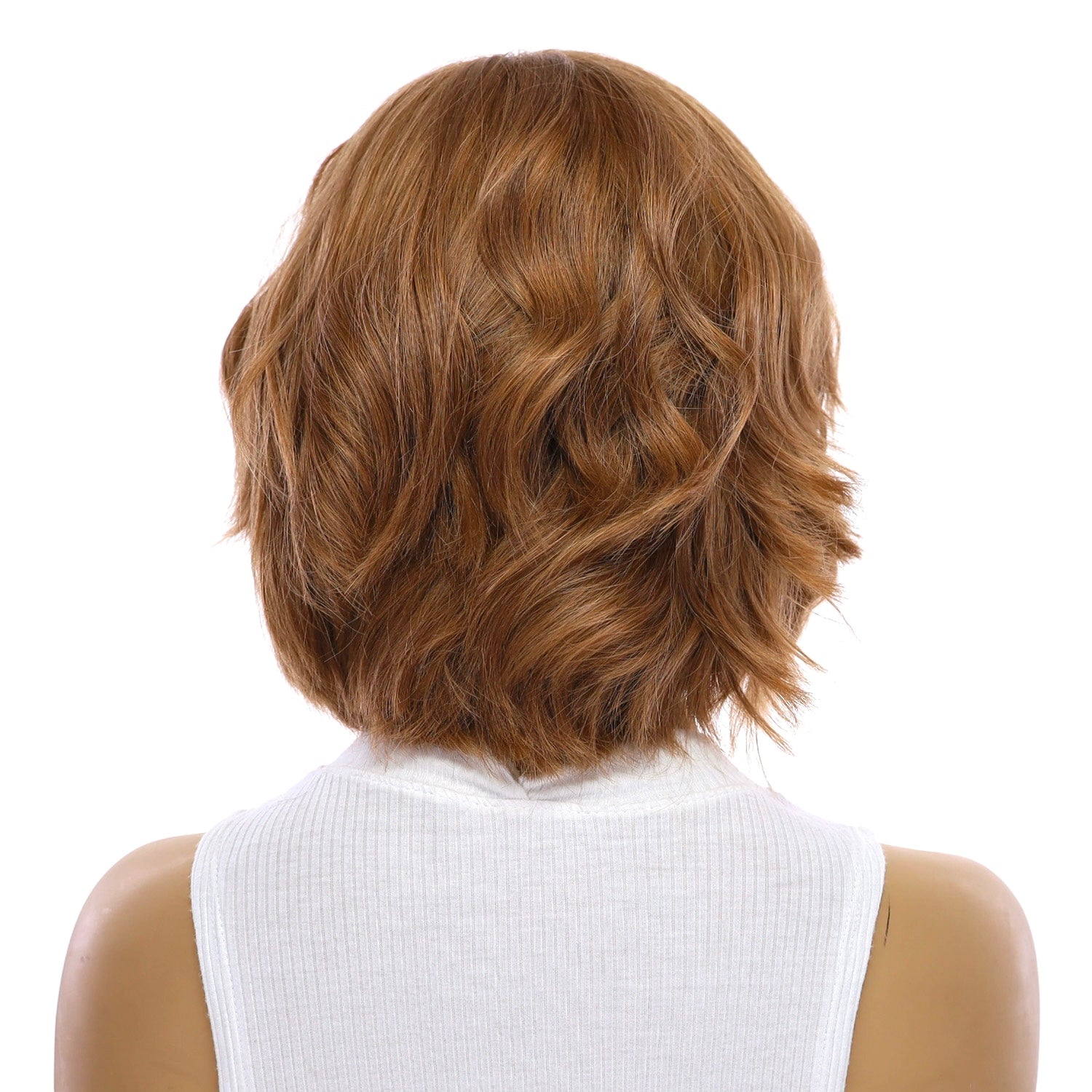 12" Luxe Pixie Silk Top Wig #14 Warm Dark Blonde