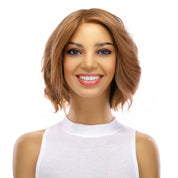 12" Luxe Pixie Silk Top Wig #14 Warm Dark Blonde