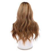 20" Onyx Silk Top Topper Medium Blonde w/ Highlights