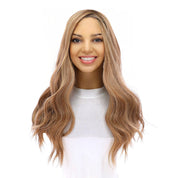 20" Onyx Silk Top Topper Medium Blonde w/ Highlights