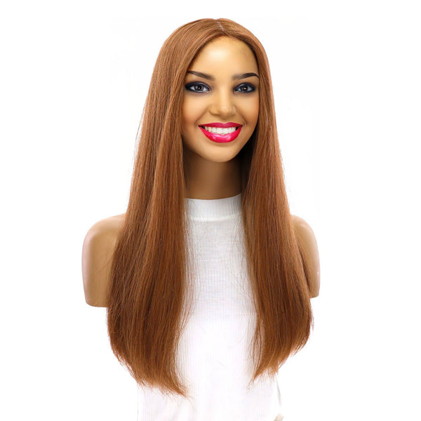 22" Princess Silk Top Wig Strawberry Blonde