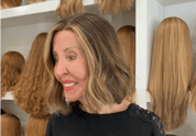 12" Divine Luxe Lace Top Wig #4 Dark Brown w/ Balayage Color Service