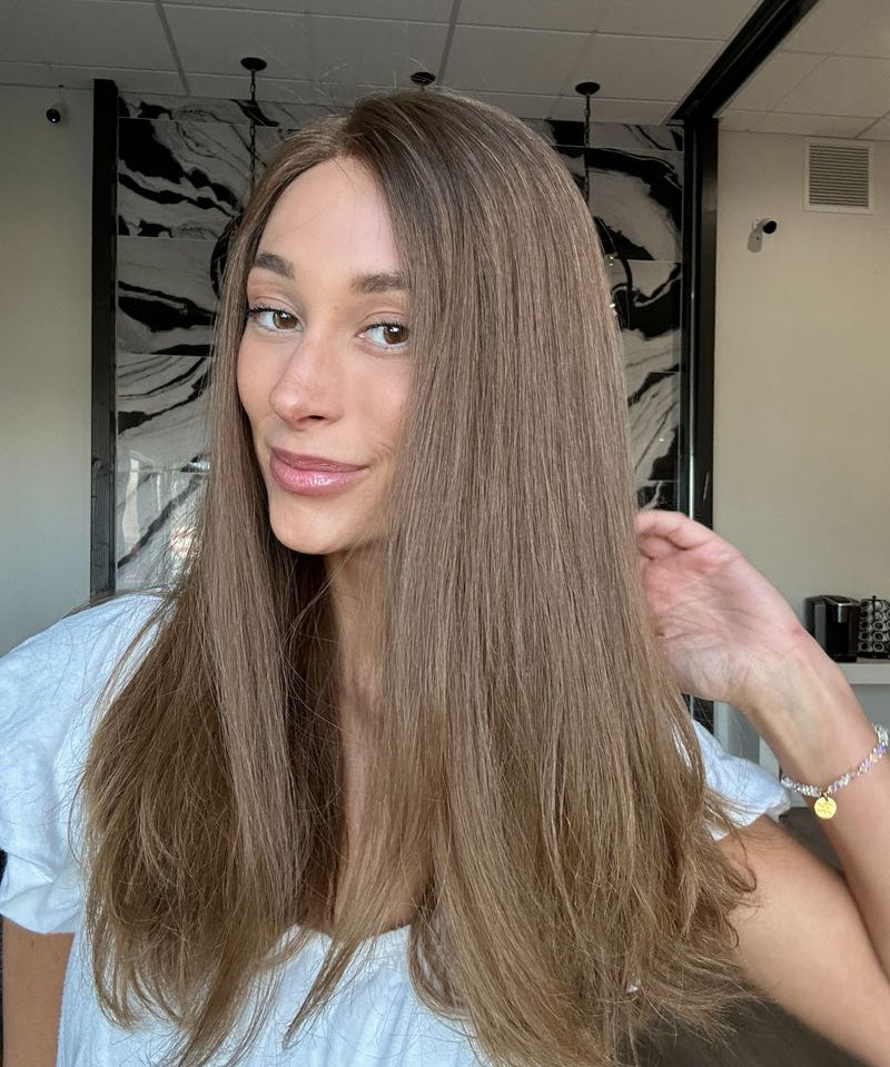 20" Divine Luxe Lace Top Wig #10 Neutral Light Brown