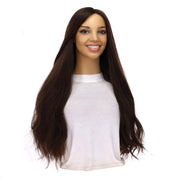 26" Secret Lace Top Wig #5 Warm Dark Brown