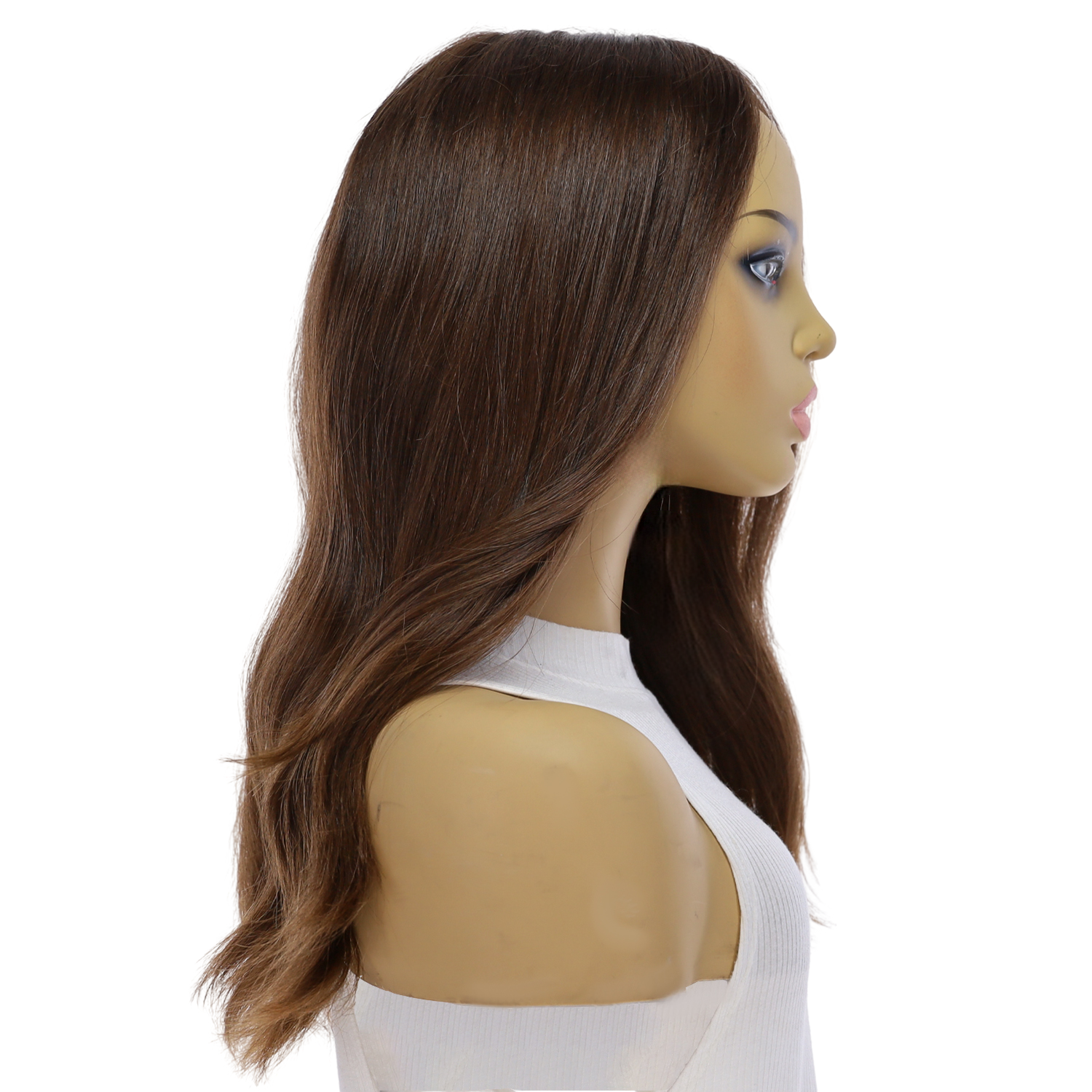 18" Topaz Lace Top Topper #6 Neutral Medium Brown