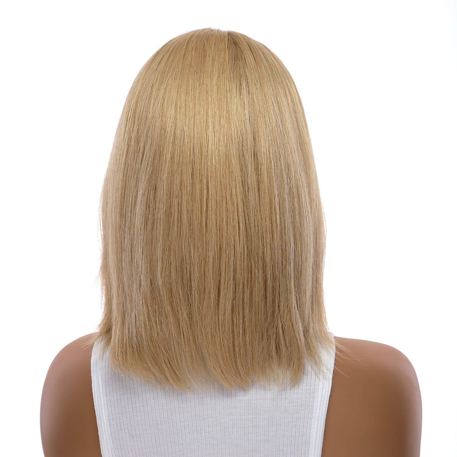 13" Victoria Silk Top Wig Golden Blonde w/ No Rooting