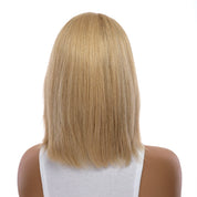 13" Victoria Silk Top Wig Golden Blonde w/ No Rooting