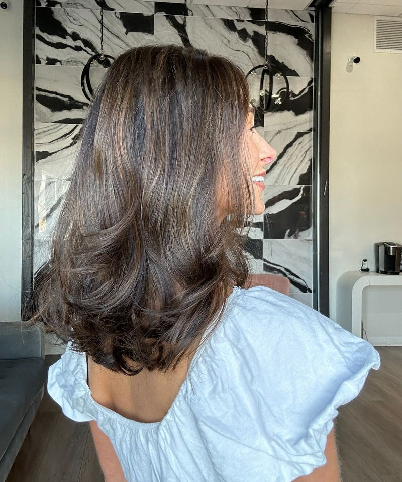  Caramel Highlights & Face Framing