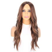 26" Amber Silk Top Wig Medium Brown Babylight