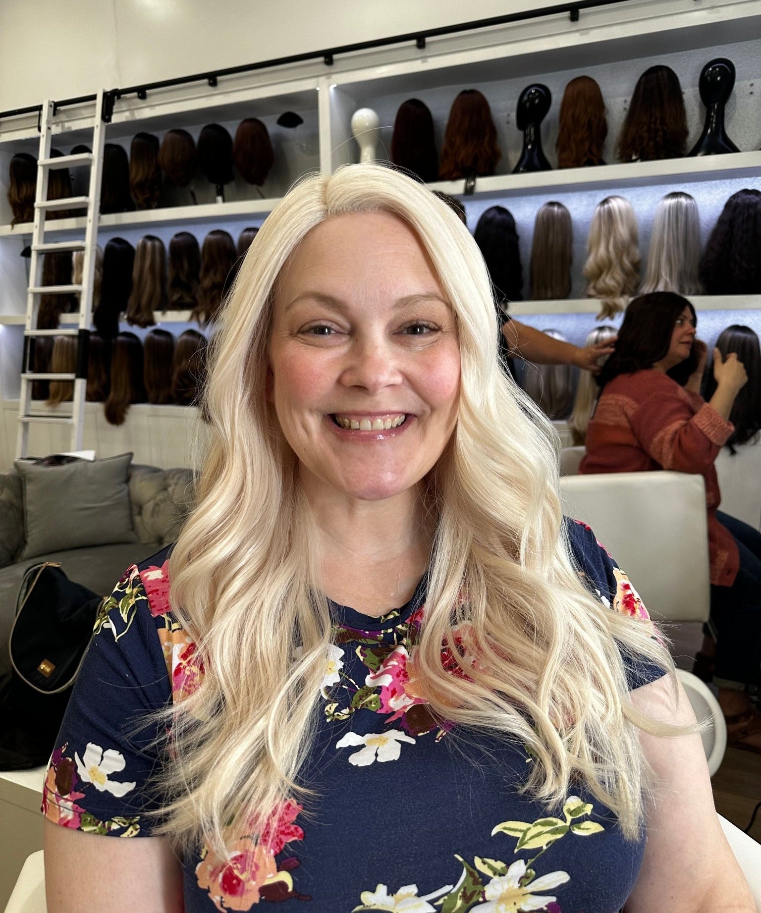 24" Gisele Silk Top Wig Ice Blonde