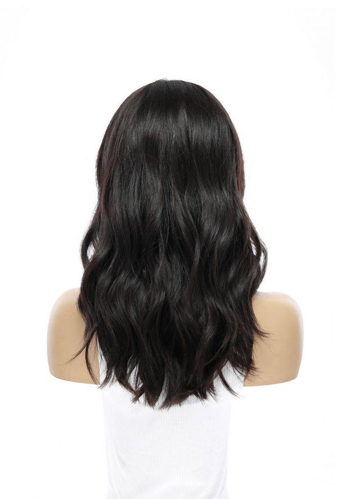 19" Nicole Silk Top Wig Soft Black