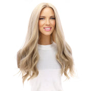 24" Gisele Silk Top Wig Beige Blonde w/ No Rooting