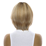 12" Halle Silk Top Wig Ash Blonde