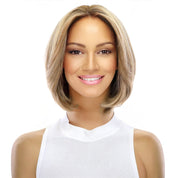 12" Halle Silk Top Wig Ash Blonde