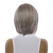 12" Halle Silk Top Wig Champagne Grey