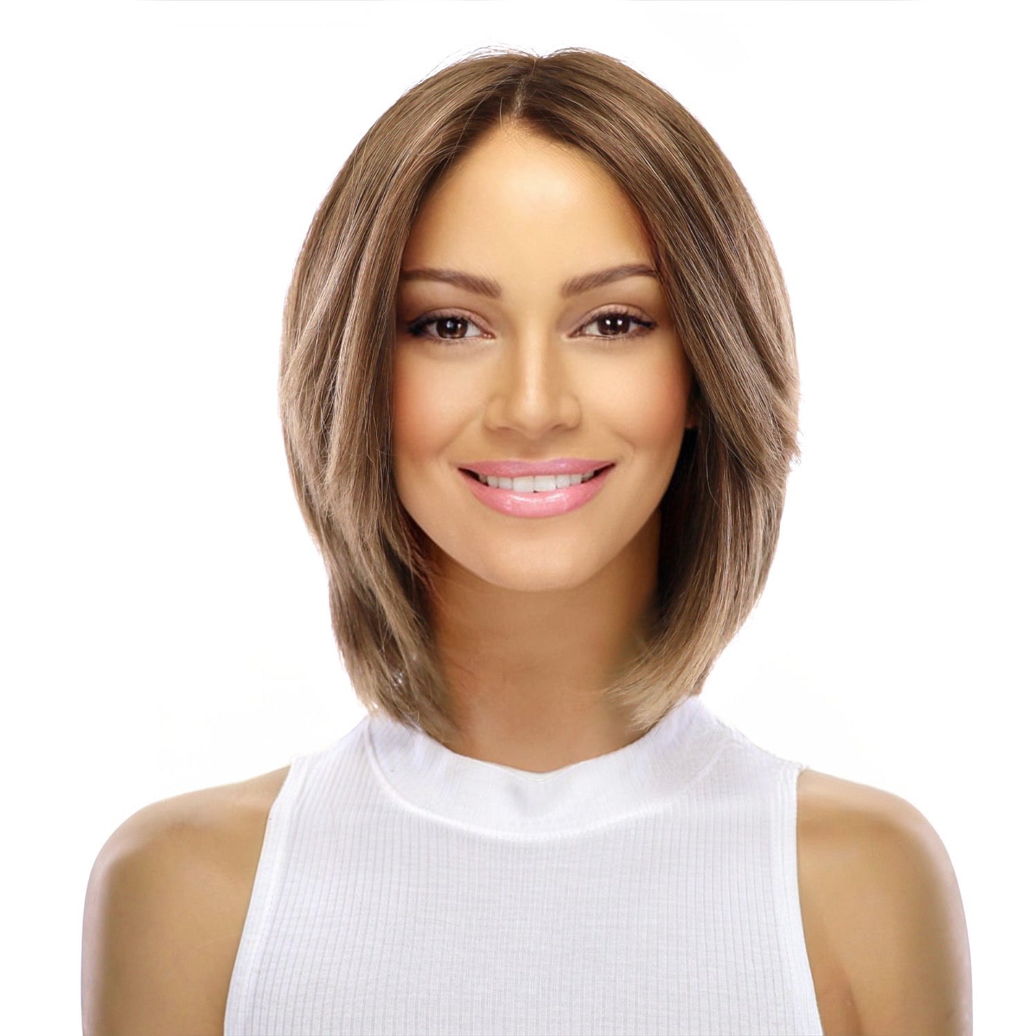 12" Halle Silk Top Wig Light Brown Babylight