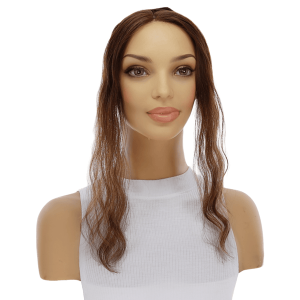 14" iBandGrip Medium Brown Balayage Wavy