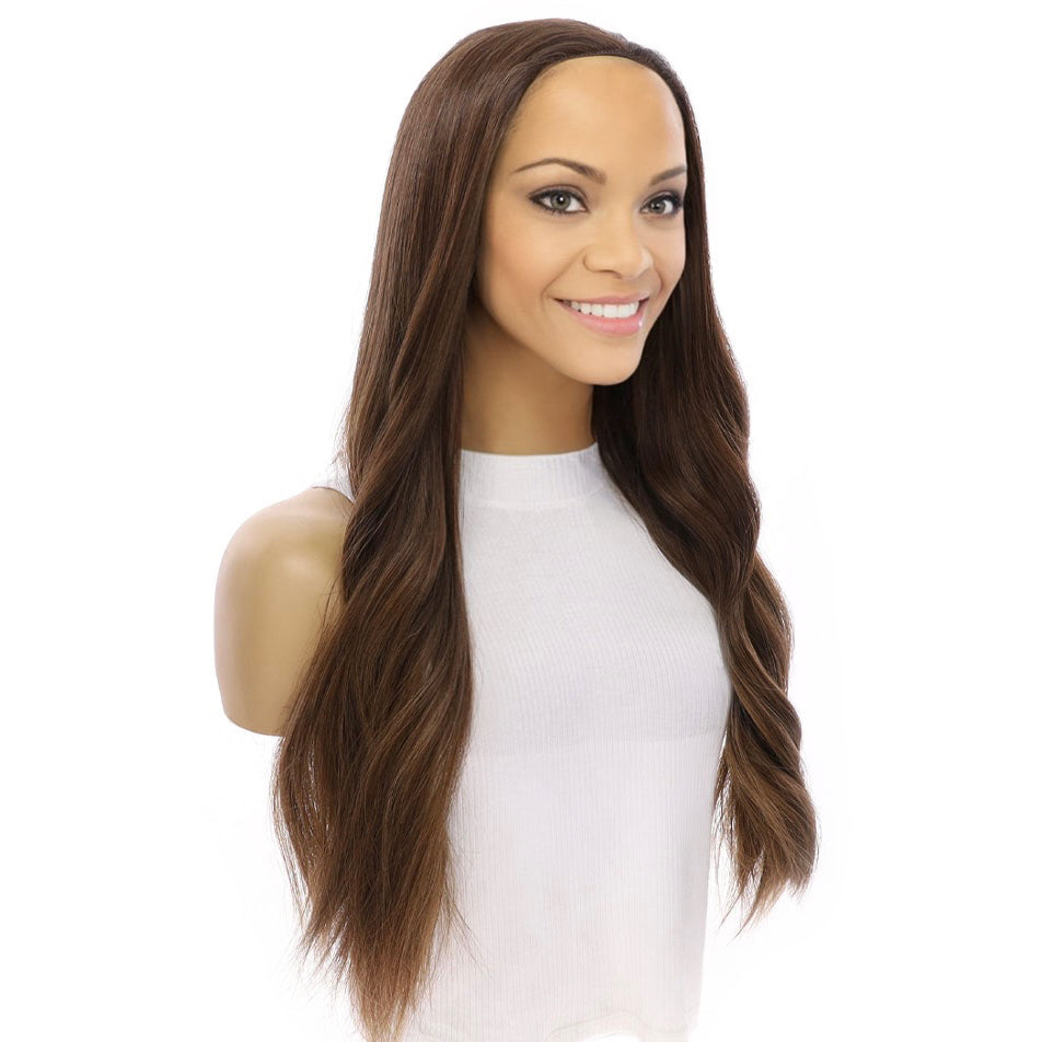 24" 3/4 Bandfall Wig Medium Brown Babylight