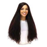26" Divine Lace Top Wig Natural Black Wavy