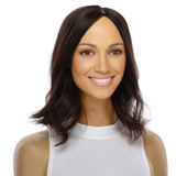 14" Emerald Silk Top Topper #4 Dark Brown