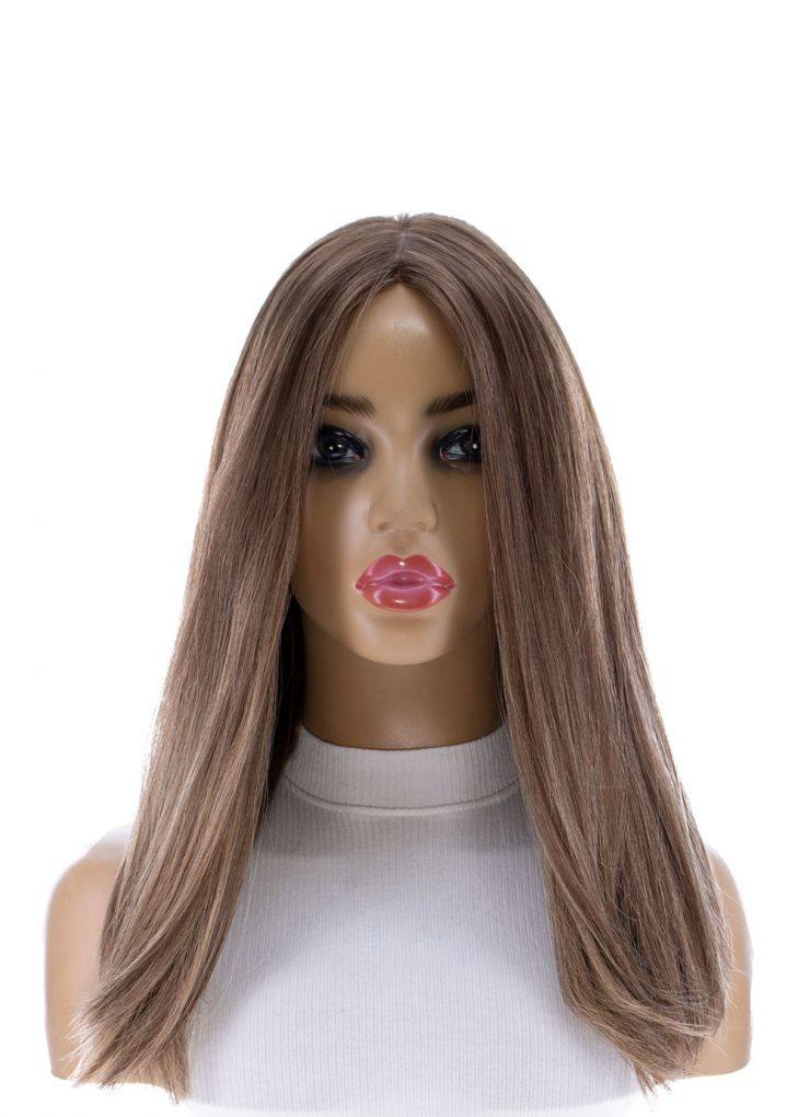 19" Nicole Silk Top Wig Light Brown Babylight