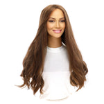 24" Secret Lace Top Wig #12 Warm Light Brown